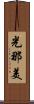 光那美 Scroll