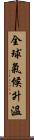 全球氣候升溫 Scroll