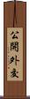 公開外交 Scroll