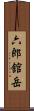 六郎舘岳 Scroll