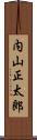 内山正太郎 Scroll