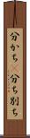 分かち(P) Scroll