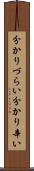 分かりづらい Scroll