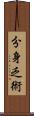 分身乏術 Scroll