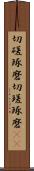 切磋琢磨 Scroll
