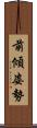 前傾姿勢 Scroll
