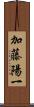 加藤陽一 Scroll