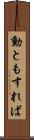 動ともすれば Scroll