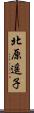 北原遥子 Scroll