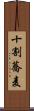 十割蕎麦 Scroll