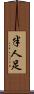 半人足 Scroll