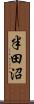 半田沼 Scroll