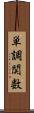 単調関数 Scroll