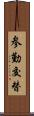 参勤交替 Scroll