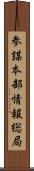 参謀本部情報総局 Scroll