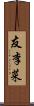 友李菜 Scroll