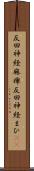 反回神経麻痺 Scroll