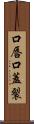 口唇口蓋裂 Scroll