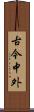 古今中外 Scroll