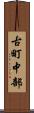 古町中部 Scroll