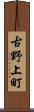 古野上町 Scroll
