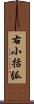 右小括弧 Scroll