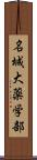 名城大薬学部 Scroll
