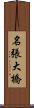名張大橋 Scroll