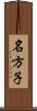 名方子 Scroll