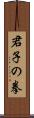 Kunshi no Ken Scroll