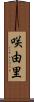 咲由里 Scroll