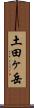 土田ヶ岳 Scroll