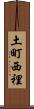 土町西裡 Scroll