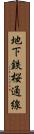 地下鉄桜通線 Scroll