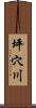 坪穴川 Scroll