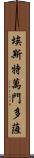 Estevan Mendoza Scroll