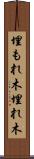 埋もれ木 Scroll