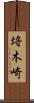 埓木崎 Scroll
