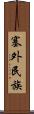 塞外民族 Scroll
