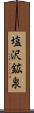 塩沢鉱泉 Scroll