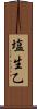 塩生乙 Scroll