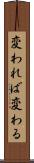 変われば変わる Scroll