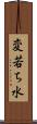 変若ち水 Scroll