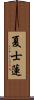 夏士蓮 Scroll