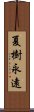 夏樹永遠 Scroll