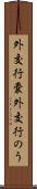 外交行嚢 Scroll