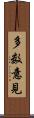 多数意見 Scroll