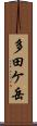多田ケ岳 Scroll
