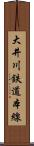 大井川鉄道本線 Scroll