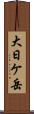 大日ケ岳 Scroll